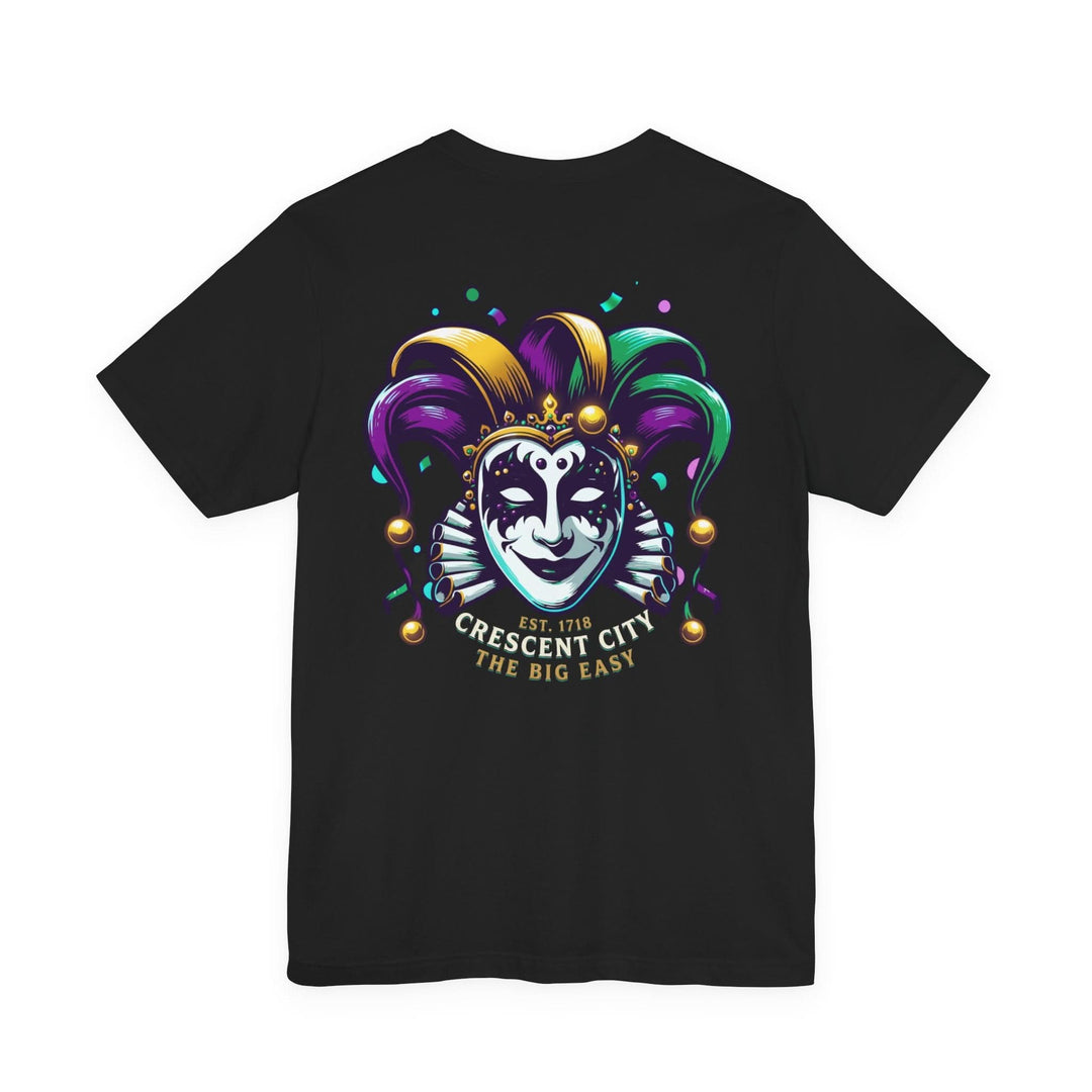 Mardi Gras Jester — New Orleans Carnival Tee - T-Shirt - Texas Cowboy Creations