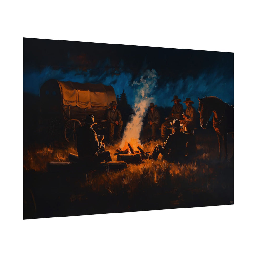 Campfire Tales – A Cowboy’s Night | Fine Art Print