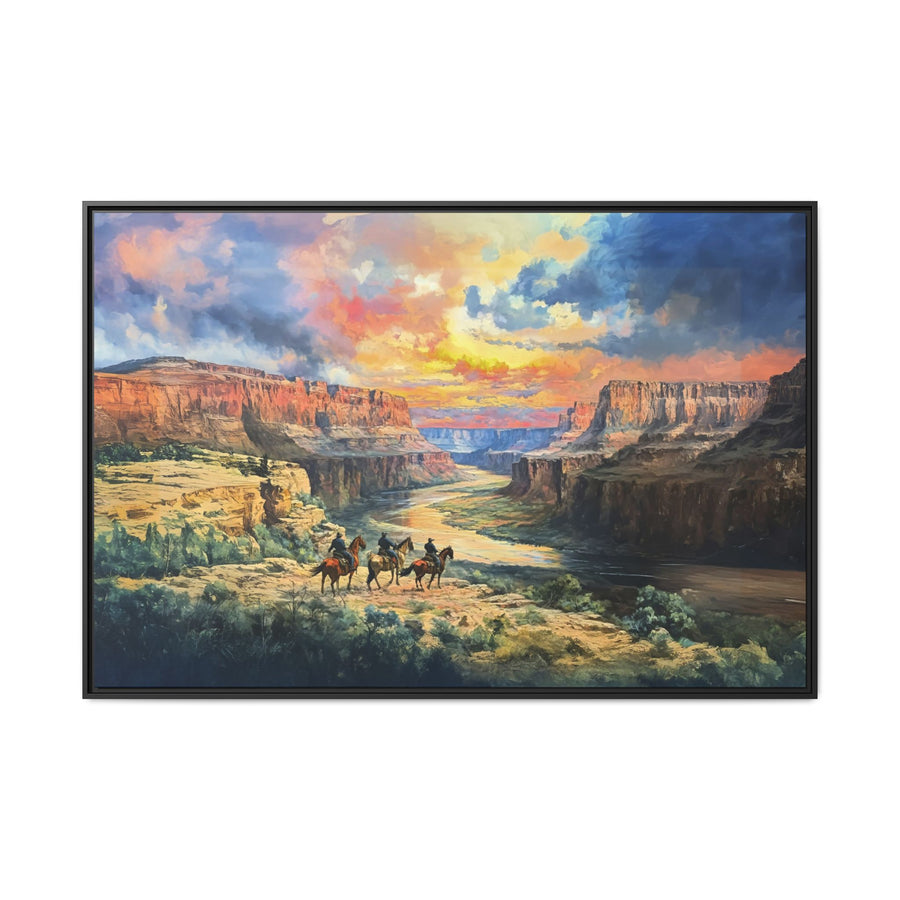 Riders Beneath the Painted Sky - Texas Cowboy Creations