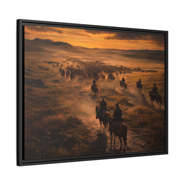 Endless Trails - Horizontal Framed - Texas Cowboy Creations