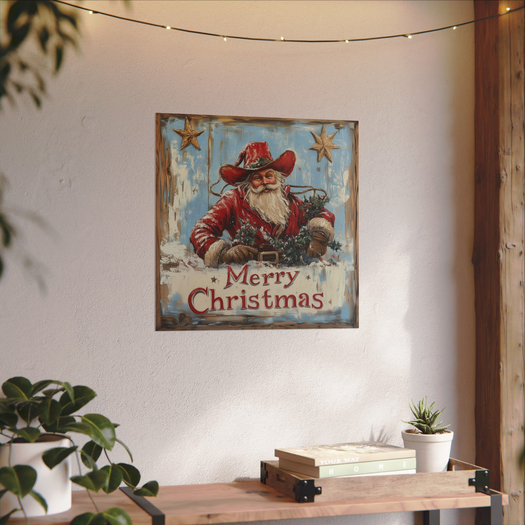 Cowboy Claus | Fine Art Print