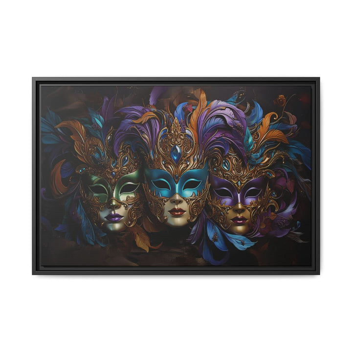 Royal Court of Mardi Gras - Canvas - Texas Cowboy Creations