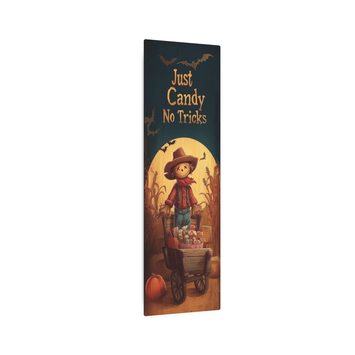 Just Candy No Tricks – Halloween Scarecrow - Texas Cowboy Creations