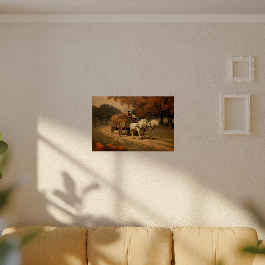 Fathers & Sons, Autumn Ride | Fine Art Print