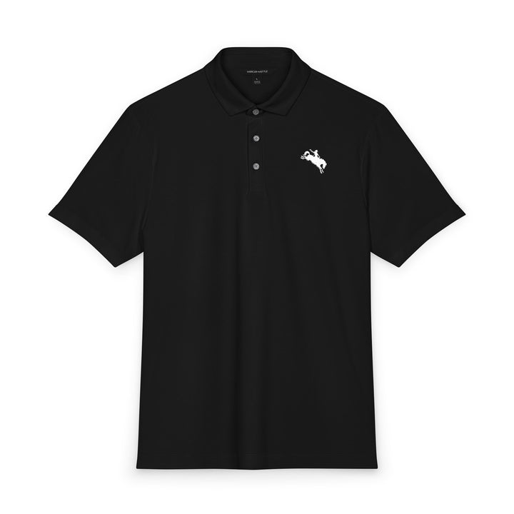 Ride It Out Polo | White | 8-Second Apparel