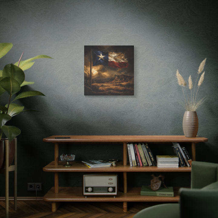 Lone Star Resilience - Square Canvas - Texas Cowboy Creations