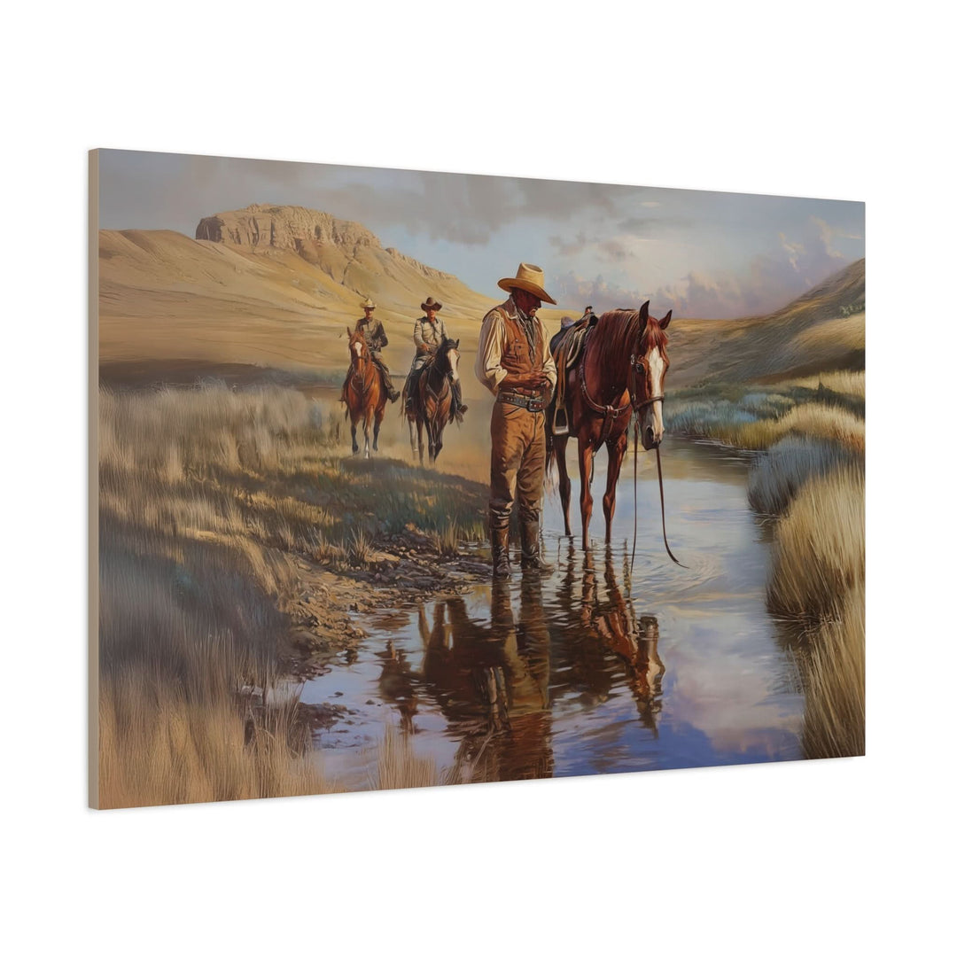 Lone Star Guardians - Canvas - Texas Cowboy Creations