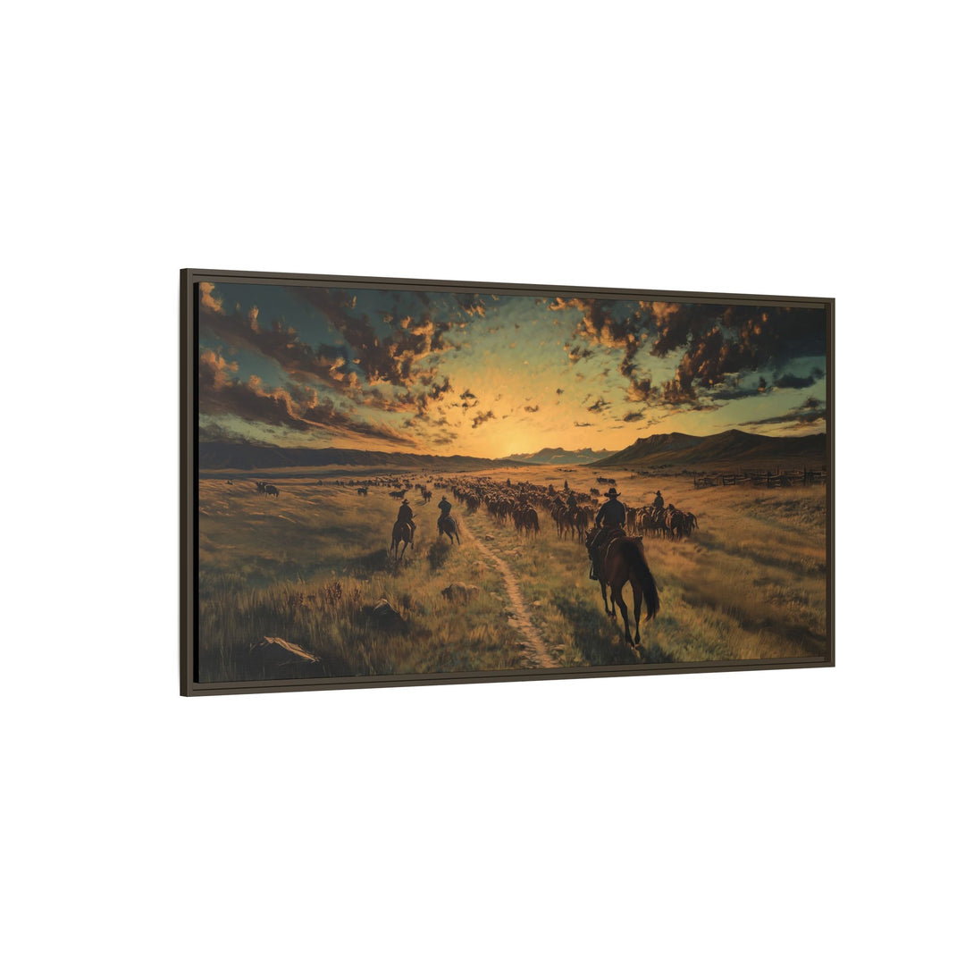 Rise and Ride: Morning on the Trail - Texas Cowboy Creations