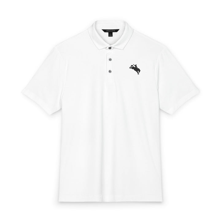 Ride It Out Polo | Black | 8-Second Apparel