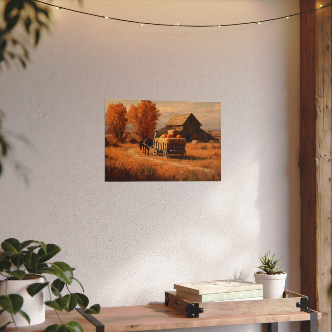Autumn Evenings with Grampa | Fine Art Print
