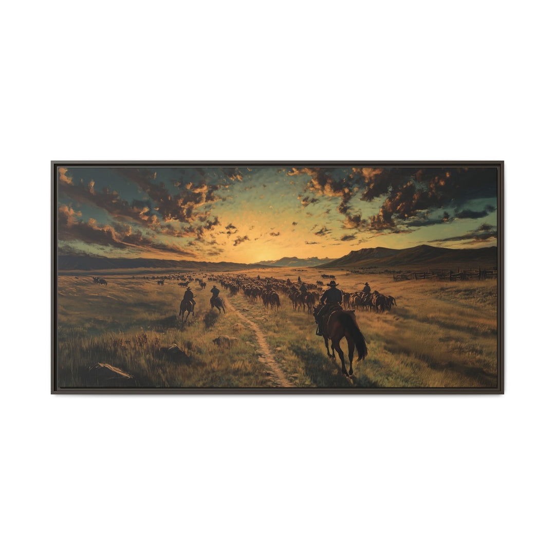 Rise and Ride: Morning on the Trail - Texas Cowboy Creations