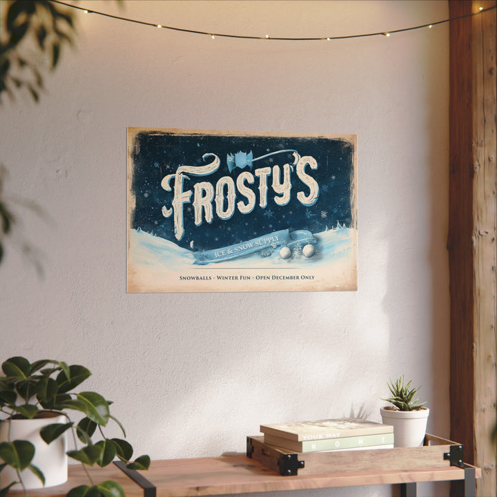 Frosty’s Ice & Snow Supply | Fine Art Print