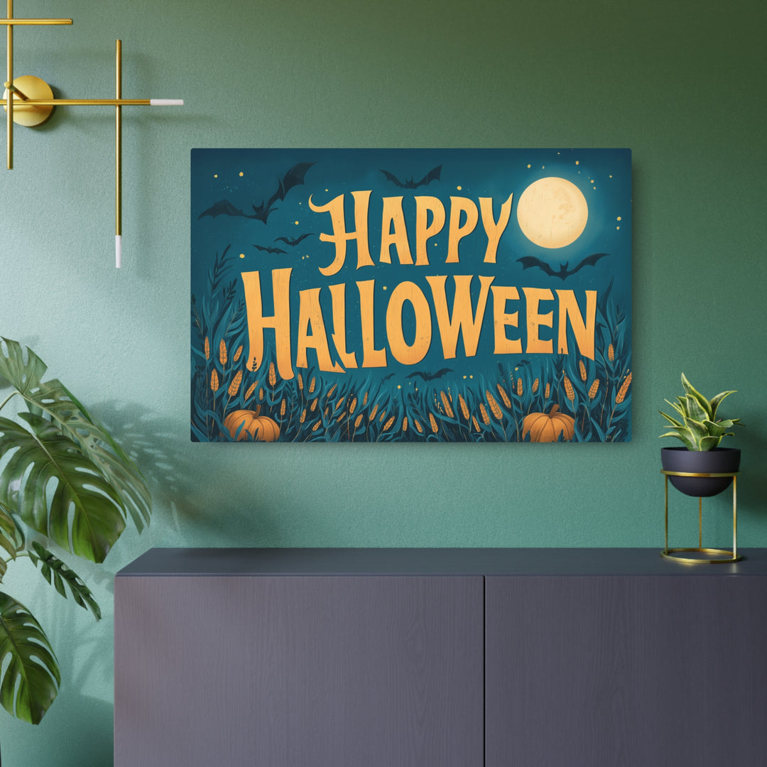 Halloween Harvest Moon - Texas Cowboy Creations