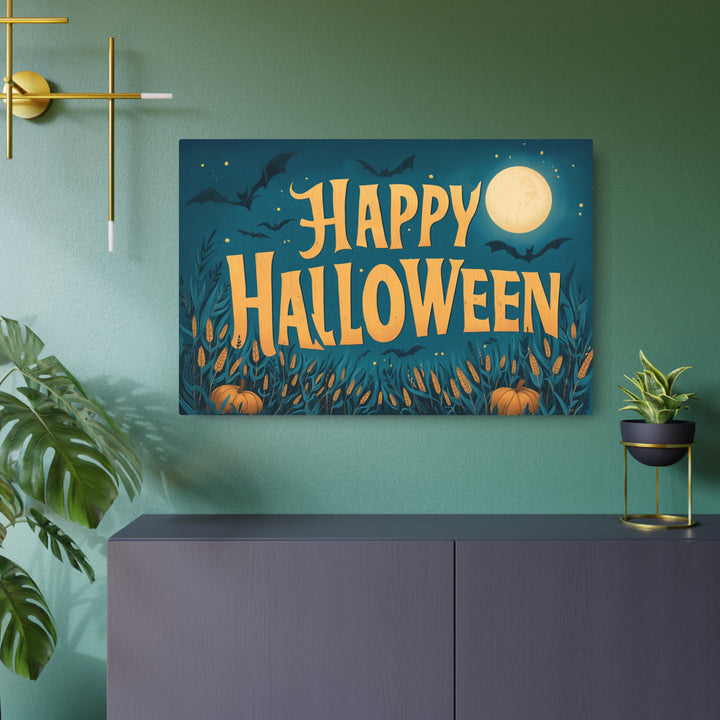 Halloween Harvest Moon - Texas Cowboy Creations