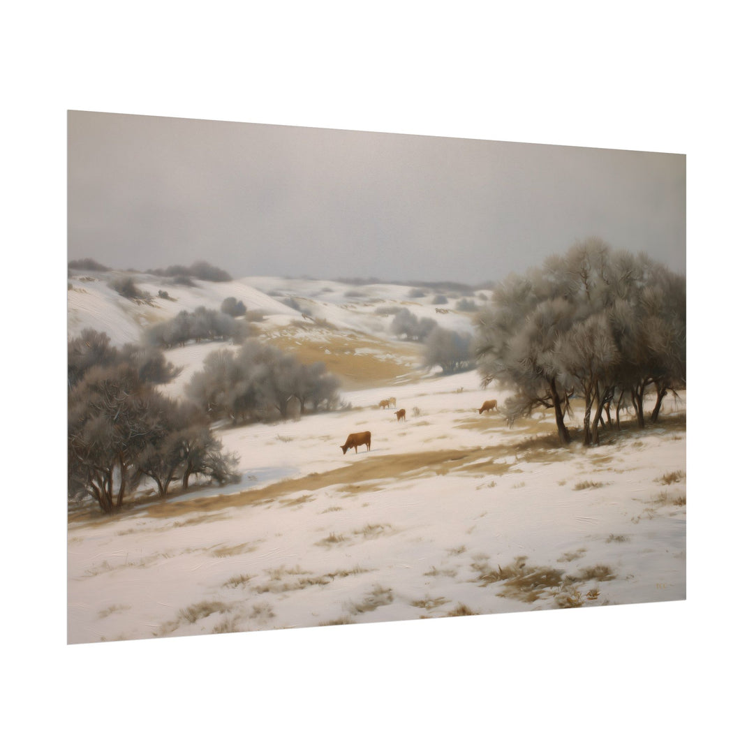 Cold Mornin’ on the Ranch | Fine Art Print
