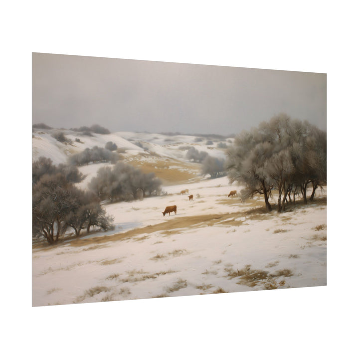 Cold Mornin’ on the Ranch | Fine Art Print