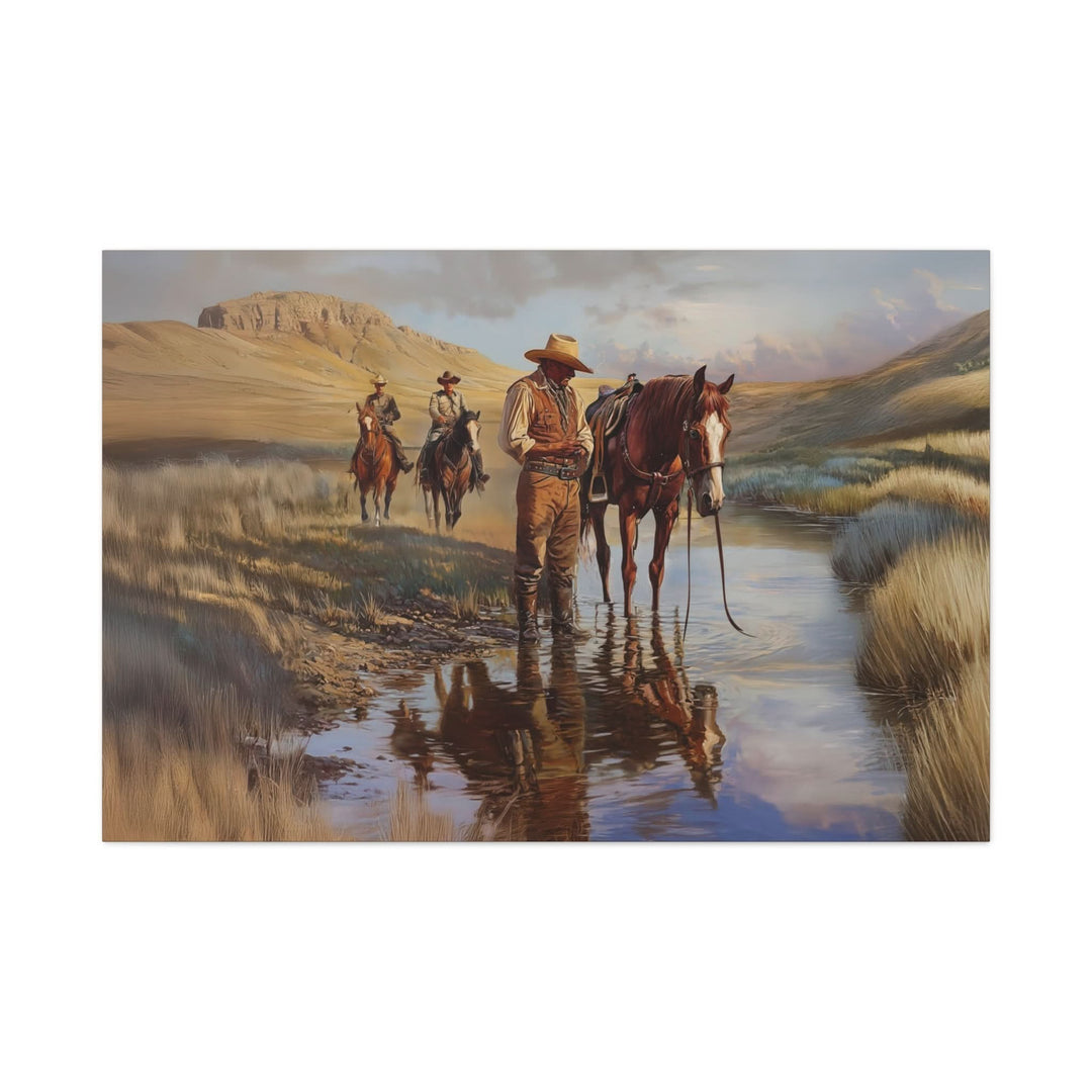 Lone Star Guardians - Canvas - Texas Cowboy Creations