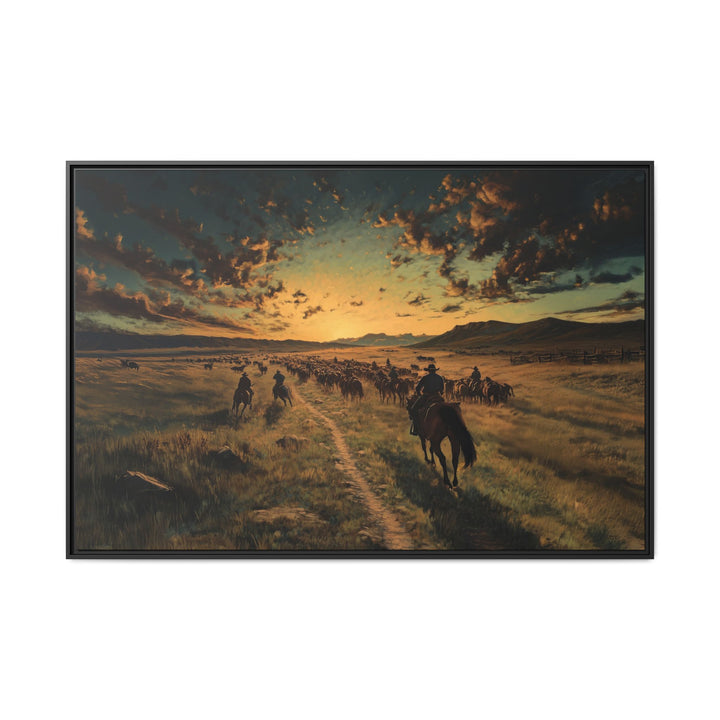 Rise and Ride: Morning on the Trail - Texas Cowboy Creations