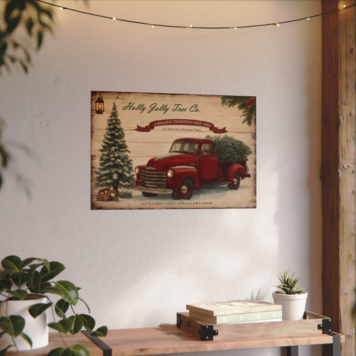 The Holly Jolly Tree Co. | Christmas | Fine Art Print