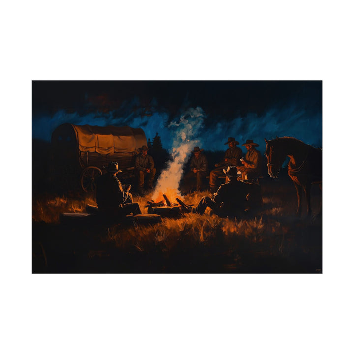 Campfire Tales – A Cowboy’s Night | Fine Art Print