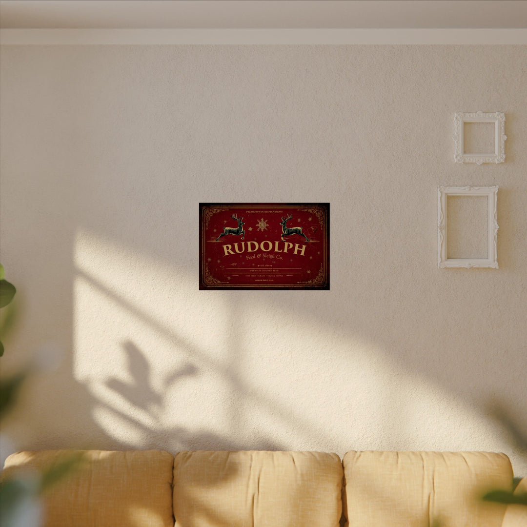 Rudolph Feed & Sleigh Co. | Fine Art Print
