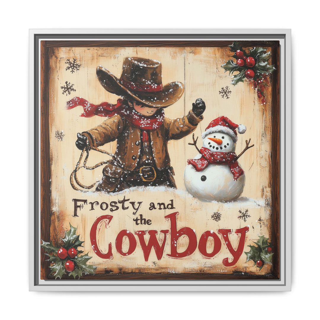 Frosty and the Cowboy - Texas Cowboy Creations