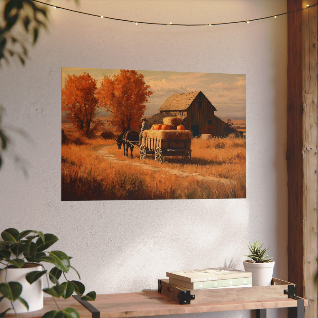 Autumn Evenings with Grampa | Fine Art Print