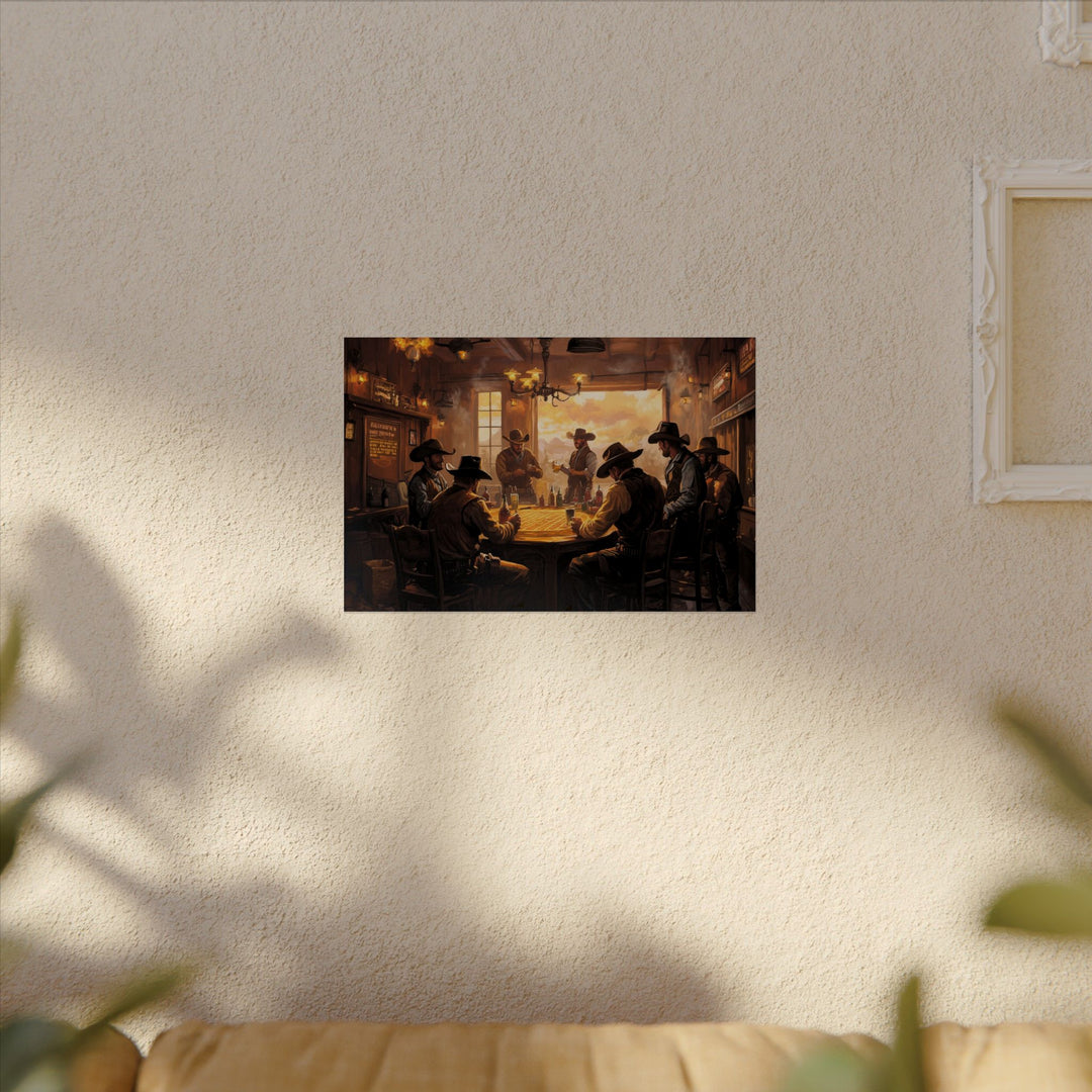 Cards and Cowboys | Fine Art Print