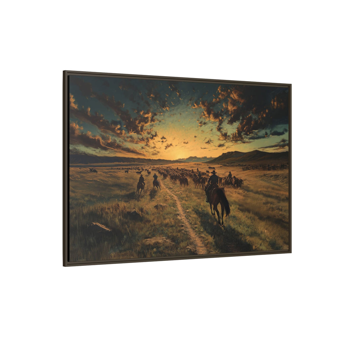 Rise and Ride: Morning on the Trail - Texas Cowboy Creations