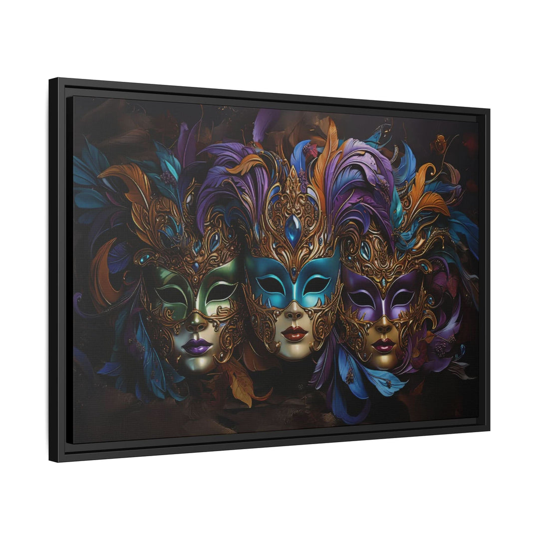 Royal Court of Mardi Gras - Canvas - Texas Cowboy Creations
