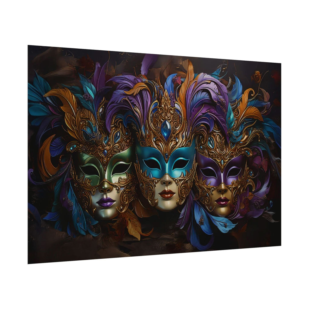 Royal Court of Mardi Gras | Fine Art Print - Poster - Texas Cowboy Creations