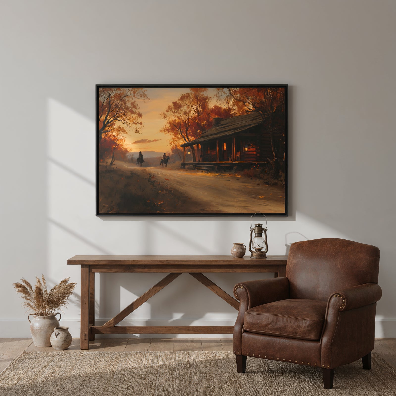 Autumn’s Gold - Canvas - Texas Cowboy Creations