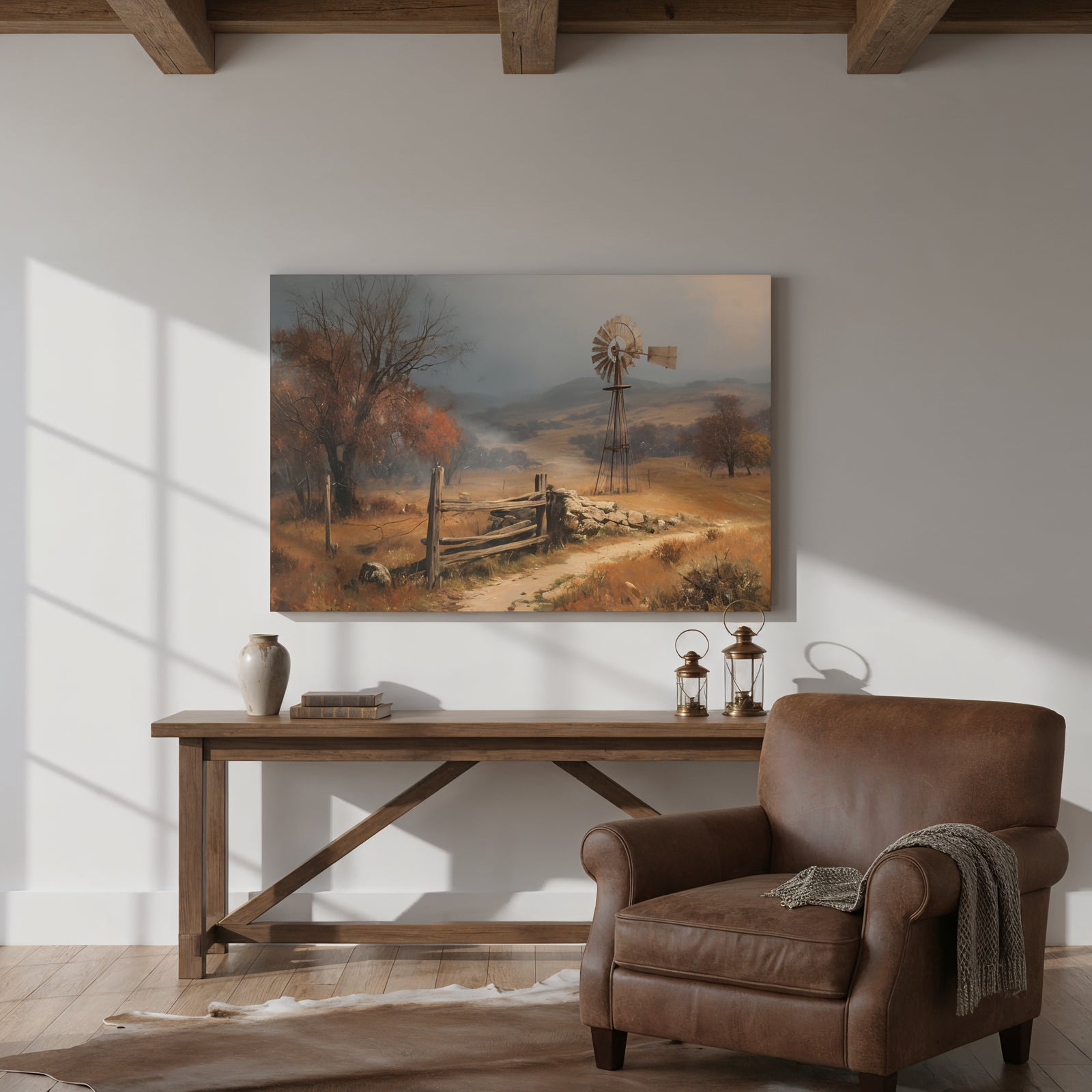 Balcones Autumn - Canvas - Texas Cowboy Creations