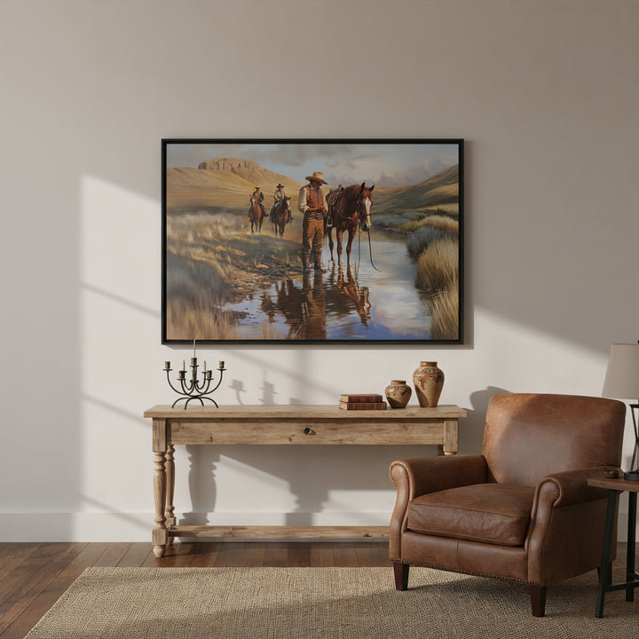 Lone Star Guardians - Canvas - Texas Cowboy Creations