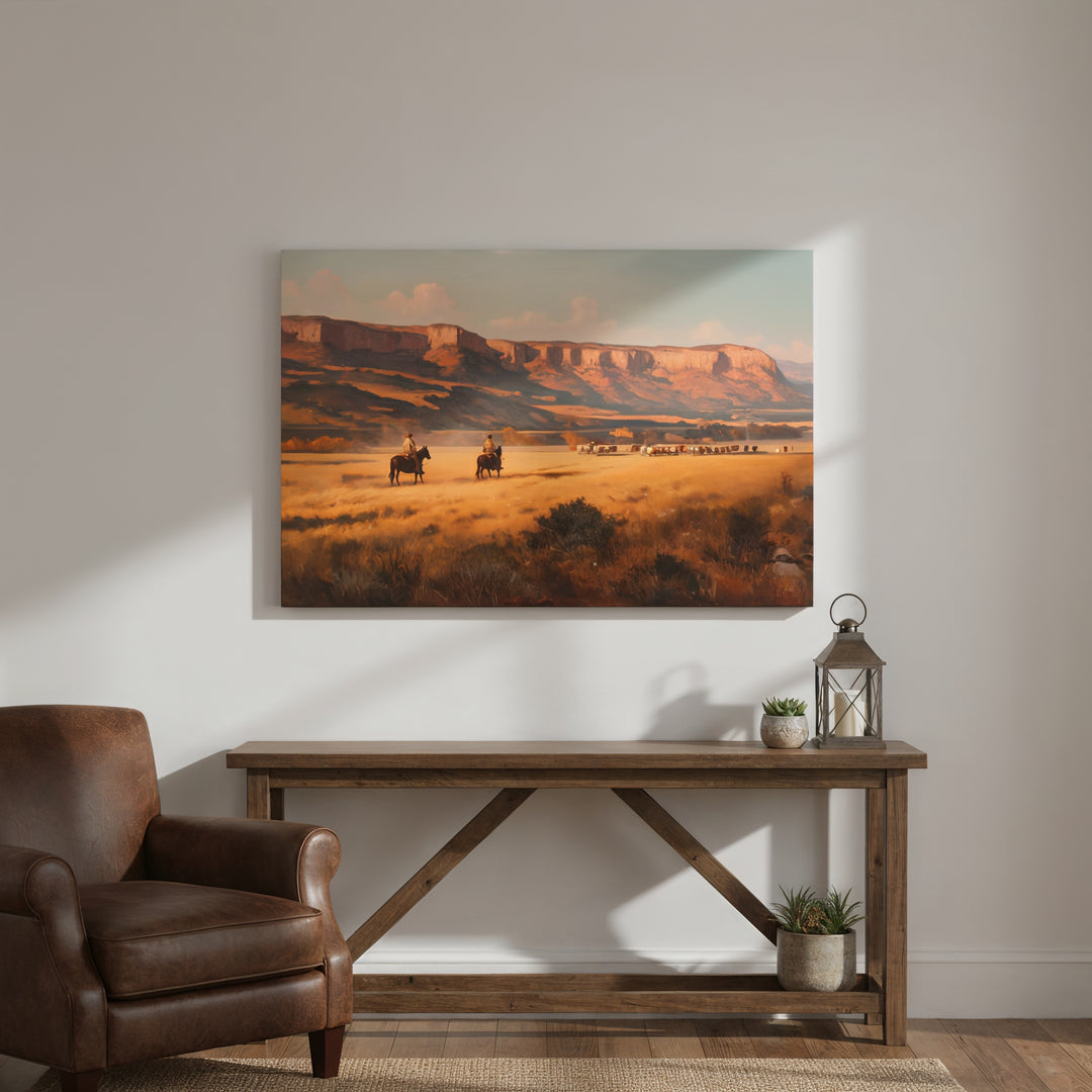 Caprock Drive - Canvas - Texas Cowboy Creations