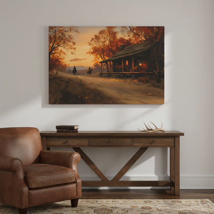 Autumn’s Gold - Canvas - Texas Cowboy Creations
