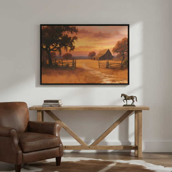 Where Time Rests - Canvas - Texas Cowboy Creations