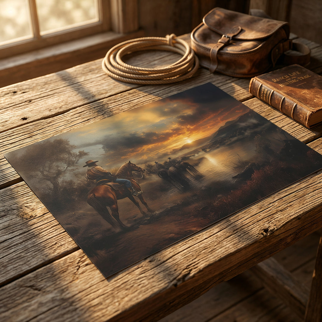 Keepers of the Legacy | Fine Art Print - Poster - Texas Cowboy Creations