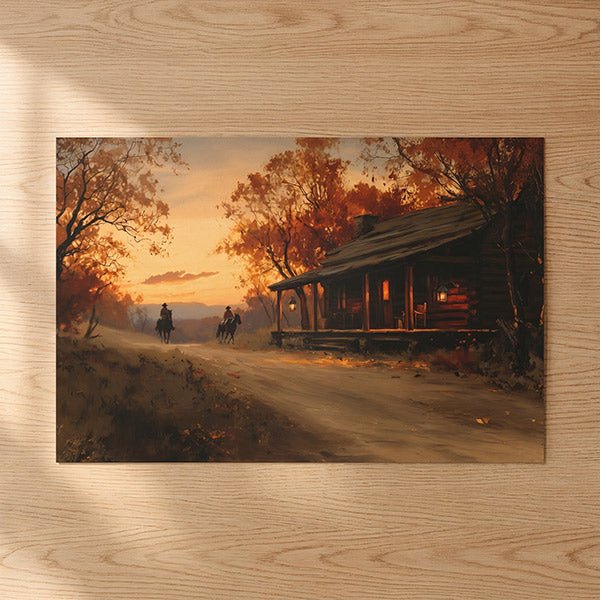 Autumn’s Gold | Fine Art Print - Poster - Texas Cowboy Creations