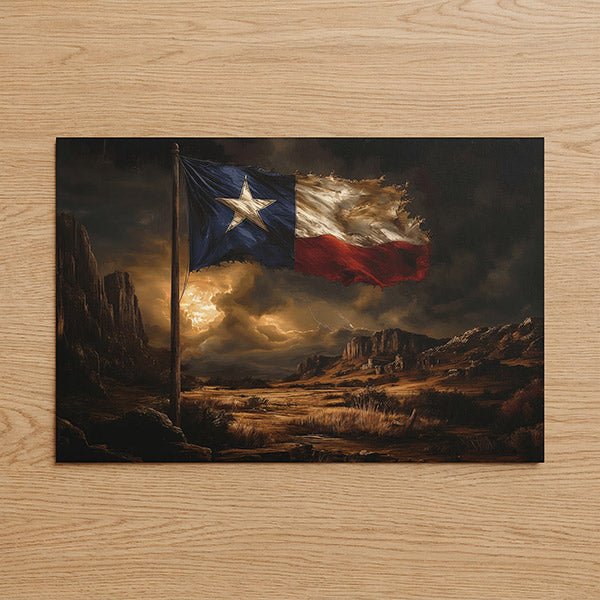 Lone Star Resilience | Fine Art Print - Poster - Texas Cowboy Creations