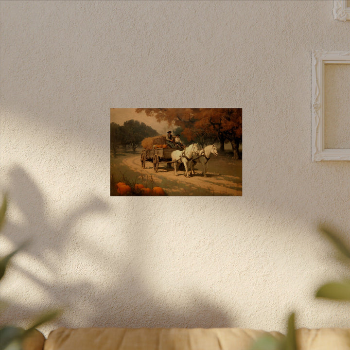 Fathers & Sons, Autumn Ride | Fine Art Print