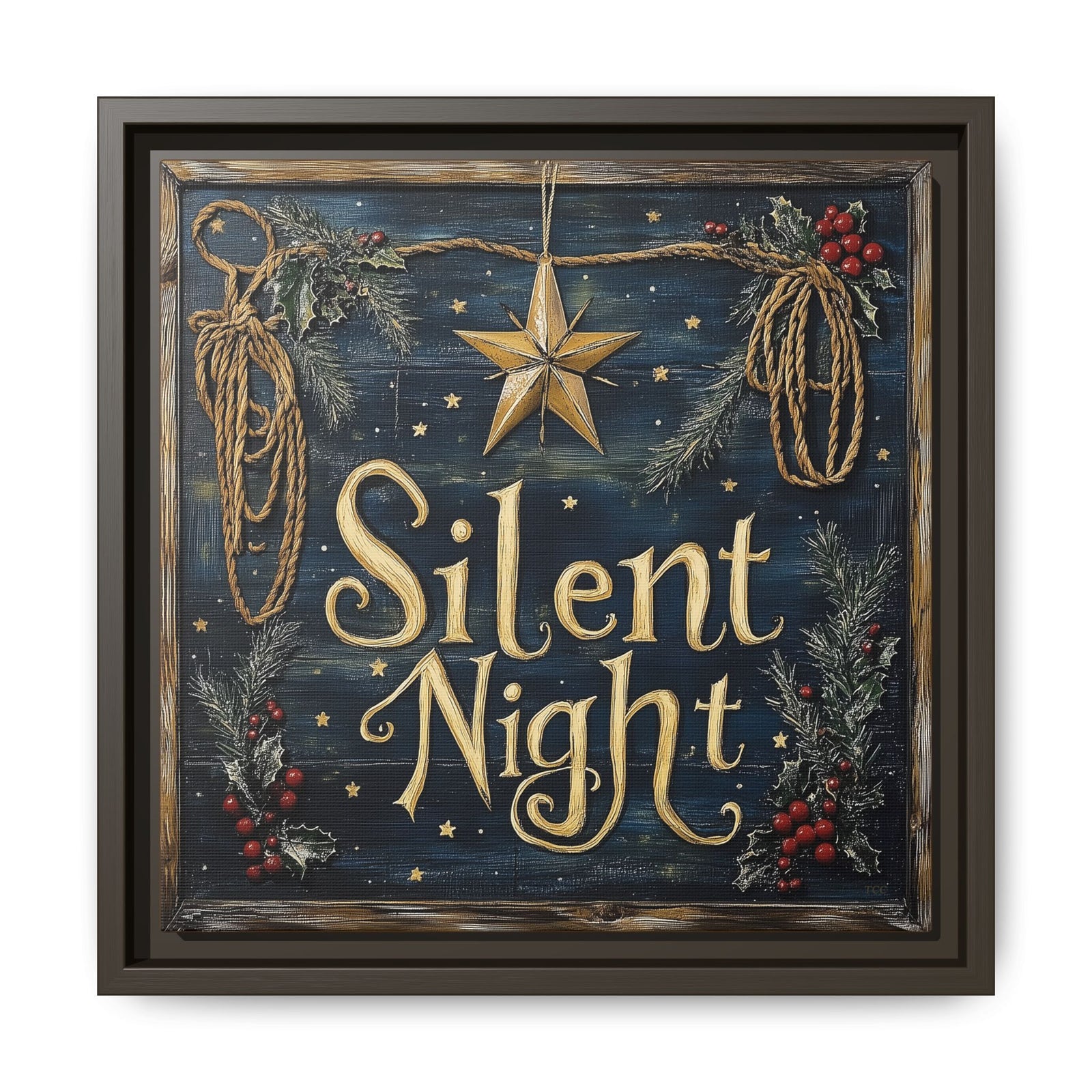 Silent Night - Texas Cowboy Creations