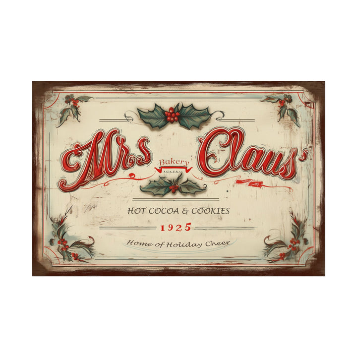 Mrs. Claus’ Bakery | Fine Art Print
