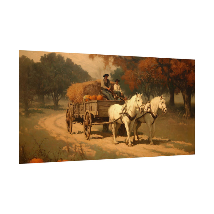 Fathers & Sons, Autumn Ride | Fine Art Print