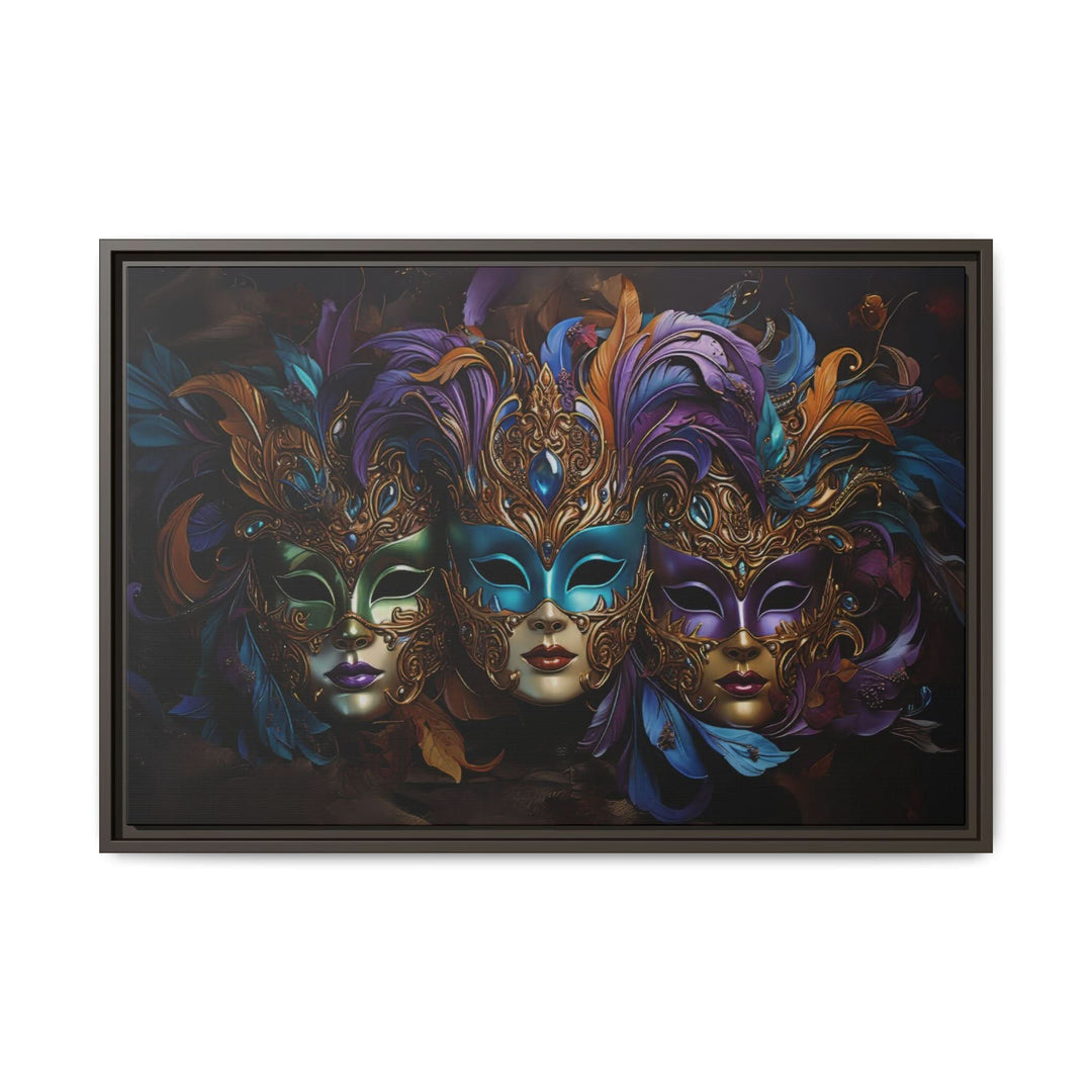 Royal Court of Mardi Gras - Canvas - Texas Cowboy Creations