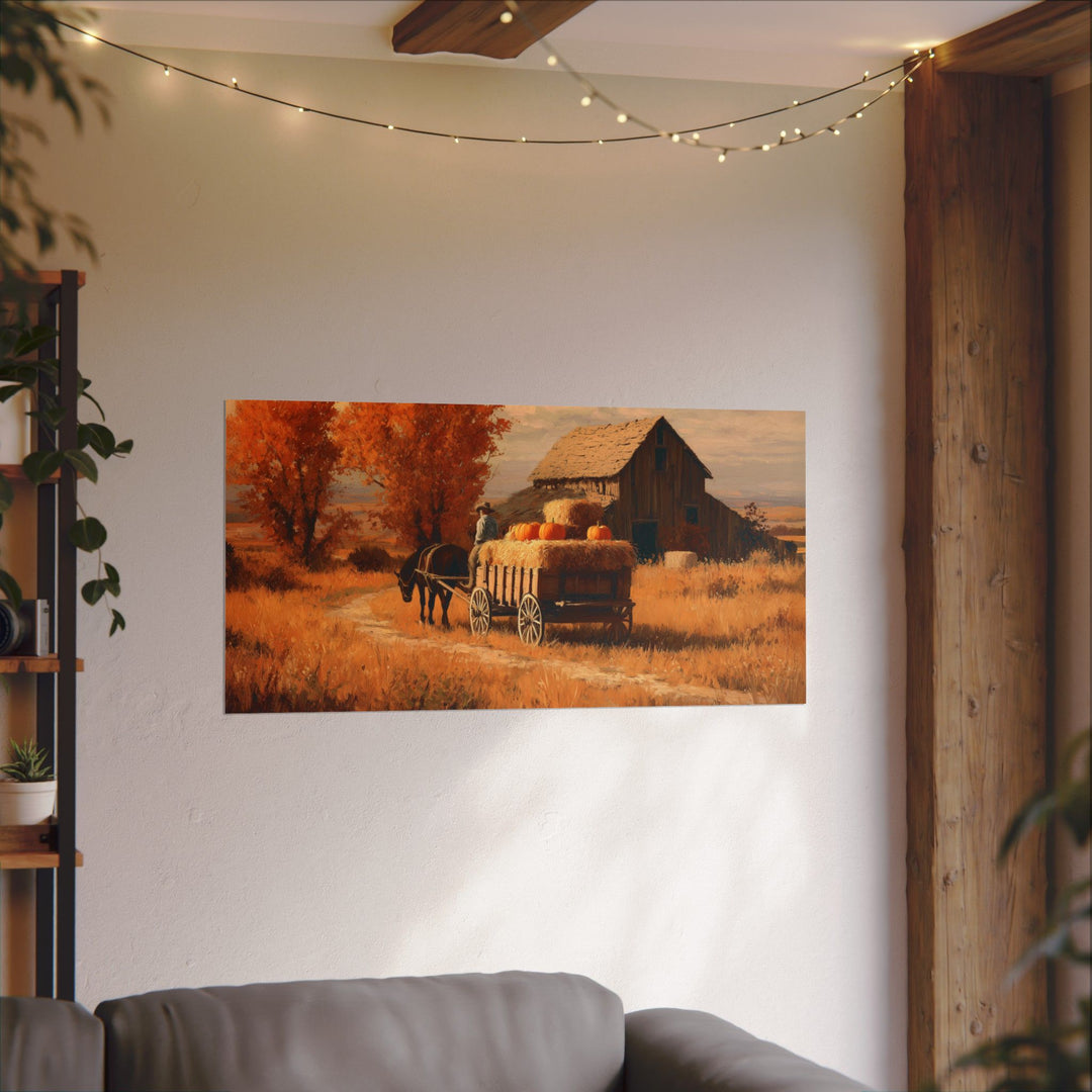 Autumn Evenings with Grampa | Fine Art Print
