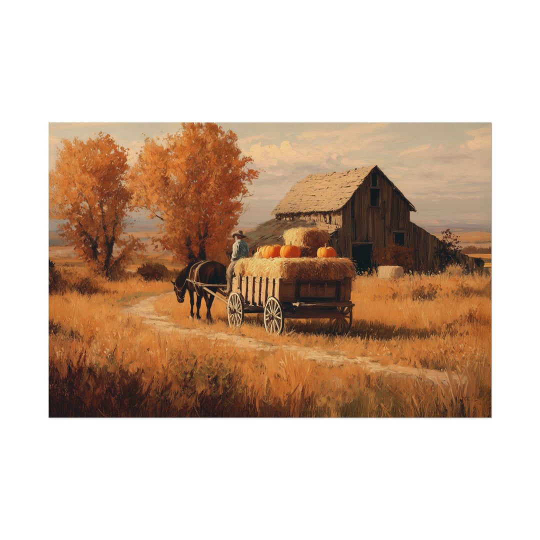 Autumn Evenings with Grampa | Fine Art Print