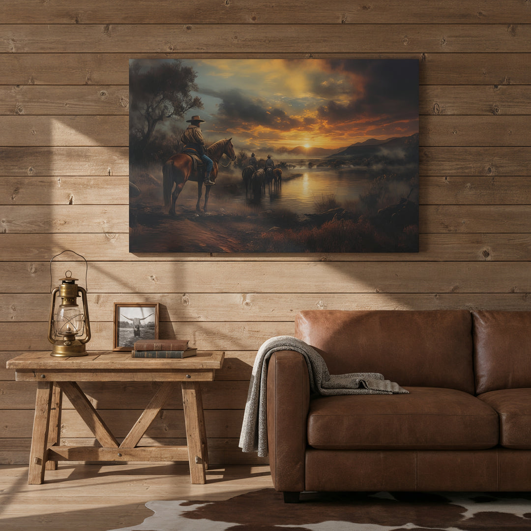 Keepers of the Legacy - Canvas - Texas Cowboy Creations