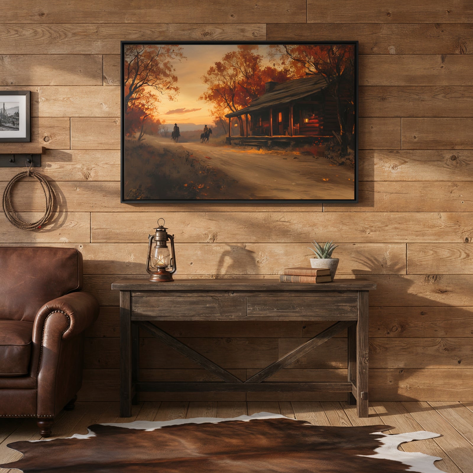 Autumn’s Gold - Canvas - Texas Cowboy Creations