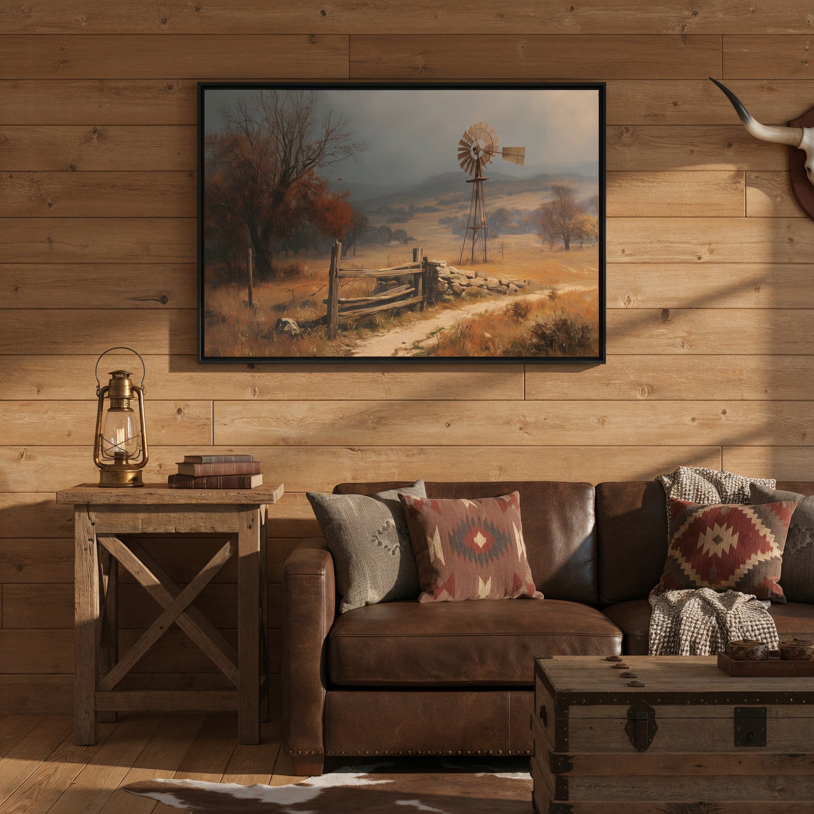 Balcones Autumn - Canvas - Texas Cowboy Creations